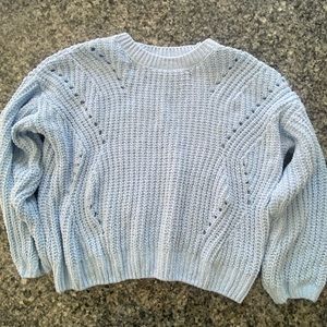 SO baby blue Sweater